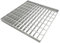 Natotela Griglia di scarico 500 x 500 mm, in acciaio zincato, resistente, ad alte prestazioni, griglia di scarico per bacini di raccolta, griglia quadrata per drenaggio fognario Dowmspout