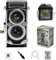 Digital Vintage Mini Camera, 1080P FHD Video, 12MP Autofocus, Point and Shoot Digital Camera with 16GB Card, Compact Small Vlogging Camera for Beginners Teens Adults Kids