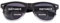 SKYWAY Bifokale Lesesonnenbrille für Damen Herren, Modische Klassische Lesebrille mit Federscharnier, UV400 Schutz Schwarzer Farbverlauf +2.5