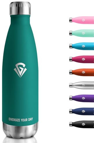 Isolierflasche 750ml, Thermosflasche Kohlensäure Geeignet, Thermoskanne BPA-Frei, Vakuum Edelstahl Trinkflasche, BPA-Frei Auslaufsicher Wasserflasche, für Sport, Reisen, Jungs, Mädchen, Outdoor