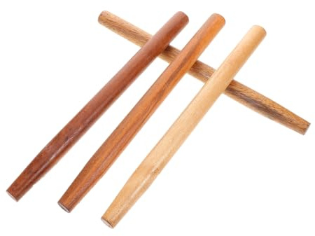 BESPORTBLE 4 Pcs Hardwood Replacement Handles for Axes Hoes Sledgehammers Ergonomic Long Wooden Tool Handles for Farm Garden Tools Comfortable Grip for Enhanced Efficiency