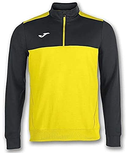 Joma Niños Sudadera, Amarillo-Negro, XS