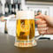 your surprise Chope à bière personnalisable avec gravure - Cadeau anniversaire homme original, chope en verre gravée avec nom, verre à bière personnalisé pour homme