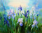 WOWDECOR DIY Malen nach Zahlen für Erwachsene Kinder Mädchen, Wunderschönen Schmetterling Orchidee Blume 40x50cm Vorgedruckt Leinwand-Ölgemälde (ohne Rahmen)
