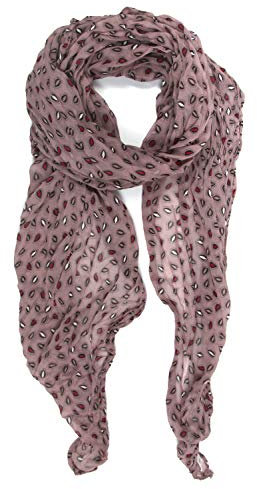 collezione alessandro Italienischer Schal Bean in tollen Farben 200cm x 80cm