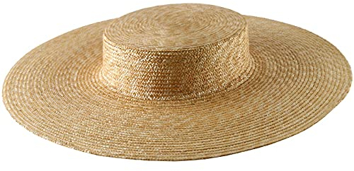 Classic Italy - Capeline Paille Large Bord, Femme Classic Provençal - Taille 53 cm