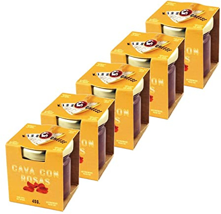 5 x Marmelade aus Cava und Rosen – Topf 40 g