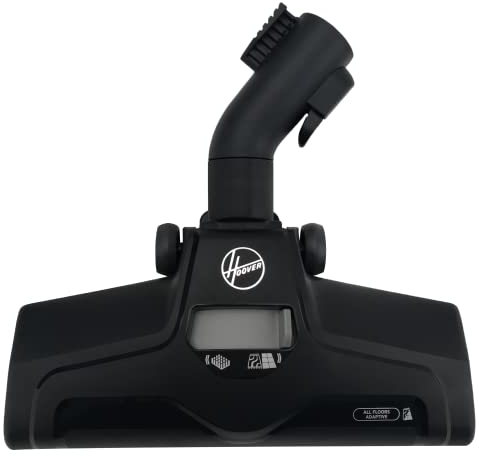 Bocchetta per aspirapolvere Hoover G245LF per Tappeti e Pavimenti duri con chiusura a scatto, Plastica, Nera, Filtraggio extra, Accessorio originale, Compatibile con aspirapolvere Hoover H-POWER 300