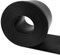 Plancha Goma Rollo de Caucho Tira de Goma de Neopreno Plancha de Goma Suelo de Goma Antideslizante Placa de Goma para Juntas antivibración protección Bricolaje (75mm×1,5mm×3m)
