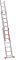 HOMEMASTER® 3 Section Extension Ladder | 150kg Load Capacity | Anti-slip Rungs, Auto-Locking Clips | Lightweight Aluminium Ladders | 3.70m