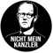Sammys Shirt Store Merz Nicht Mein Kanzler Vinyl-Aufkleber Sticker für Auto wetterfest 10cm