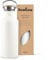 Bambaw Gourde Métal 1l, Bouteille d’Eau Blanche, Gourde Reutilisable Non-Isotherme, Gourde Sport 1 Litre, Gourde Inox 1l, Gourde Acier Inoxydable – Blanc Polaire