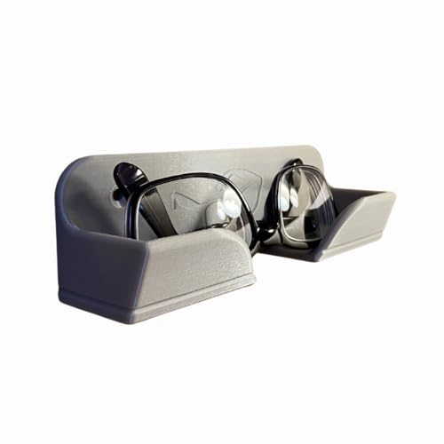 Generic Brillenhalter für Wandmontage, Universal Brillenhalter für Brillen und Sonnenbrillen, Schiefergrau, 376 cm³