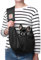 Tomkas Dog Carrier Sling - Pet Carrier for Small Dogs and Cats, Adjustable Strap, Zip Pocket, Snap Closure (Black, S - Adjustable Strap Eu)