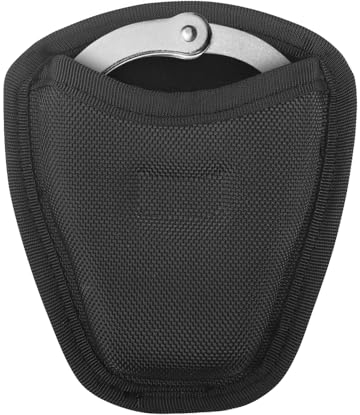 Tactical Handcuff Case, Oben Offene Handschellentasche, Handschellenhalter mit Gürtelschlaufe für Polizei und Strafverfolgung