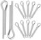 Qrity 20 Stück Edelstahl Splinte Pin, M4 x 30mm Federsplint, Sicherungssplinte, Federsplinte Clips für Landwirtschaft, Industrie, Bau