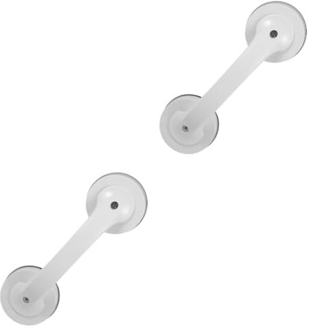 Healeved 2pcs Shower Grab Handles for Elderly Bathroom Rail Non-Skid Grip Grab Bars for Seniors Disabled