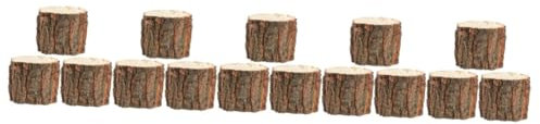 Cabilock 15 Maceteros De Barril De Cubo Plantas Suculentas Macetero De Barril De Whisky Grande Arreglo De Casa Jarrón Tronco De Árbol Maceta Mini Macetero Corteza De Árbol Tronco