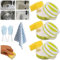 Piedra de limpieza amigable, piedra de limpieza para suelo de ducha, piedra de limpieza multiusos para baño, cocina, dormitorio, limpieza del hogar (3 piezas)