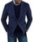 MEIMIYI Casual Jacke Herren Klassisch Slim Fit Business Longsleeve Anzug Herren Trend Gutaussehend Western Jacke Herrenall-Match Atmungsaktiv Weich Anzug Männer Herren A-10 M