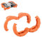 SZZCNOX Propeller Guard Protector Auftrieb Anti-Kollisionsringe Kompatibel mit DJI NEO Drohne, Propeller Paddelschutz Stoßstange Ringe für DJI NEO Drohne Zubehör, Orange