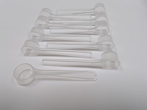 Cuillères Doseuses en Plastique, 1g/1ml, Lot de 10