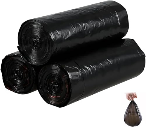 HUAEDNWKYI Sac Toilette Camping Biodégradable - Lot de 90 Sacs Compostables Étanches pour Camping, Randonnée, Voyage, Cuisine et Maison