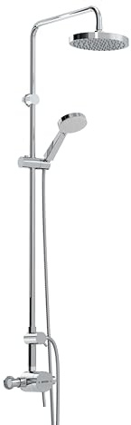 Bristan PM2 sqshxdiv C PRISMA ausgesetzt Sequentielle Dusche Valver mit Umsteller und starre Riser Kit, chrom