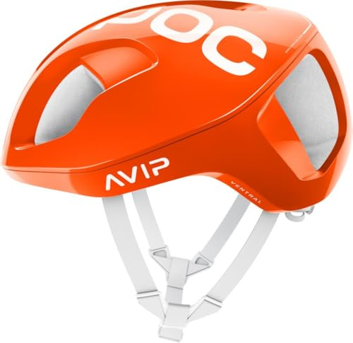 POC Ventral Spin - Fahrradhelm, S (50-56cm), Orange (Zink Orange AVIP)