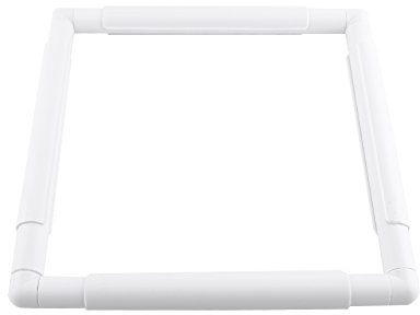 Quadratischer Kunststoff-Rahmen für Kreuzstich-Stickerei, Nähwerkzeug (27,9 x 27,9 cm)