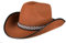 Boland 54370 - Kinderhut Cowboy Junior, braun, Borte, Hutschnur, one size, Karneval, Halloween, Fasching, Mottoparty, Kostüm, Theater, Verkleidung, Accessoire