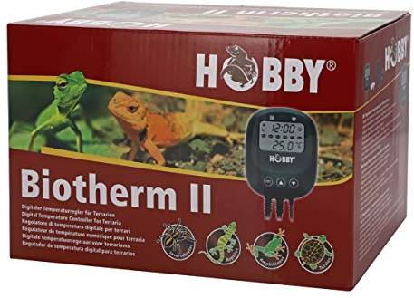 Hobby 10882 Biotherm II, Digitale Steuereinheit für Heizen und Kühlen, inkl. Nachtabsenkung, 2 Steckplätze, für Aquarien und Terrarien