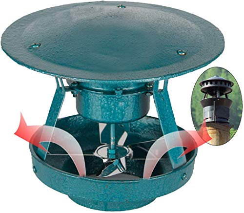 Kaminventilator, Kamin-Abluftventilator, Rauchabzugsventilator, Kaminzugluftinduktor, Kaminluftventilator, Dachventilatorlüfter,C