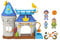 Fisher-Price Imaginext HGK33 - Gus der klitzekleine Ritter, Königreichsschloss-Spielset mit 3 Figuren und Ponyfahrzeug, für Vorschulkinder ab 3 Jahren