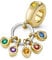 RMMY Charm Infinity Stones Anhänger für Armband Halskette Muttertag Geschenk für Frauen 925 Sterling Silber Beads with Zirkonia Schmuck