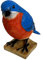 Statue Blue Bird of Happiness
