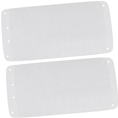 SOLUSTRE Heißluftfritteuse Pergamentpapier 100 Stück Weiß 19cm Einweg Silikonpapier mit Löchern Antihaft Ölbeständig Backpapier für Airfryer Backen Braten Frittieren Servieren