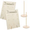 4 Stück Donut Wand Hochzeit,Donuts Stander,Donuts Ständer Holz,Donut Board,Candy Bar Donut Wand,Donut Halter,Donut Tafel,Donut Dekoration für Hochzeiten Geburtstage, Babyparty, Jubiläen, Konditoreie