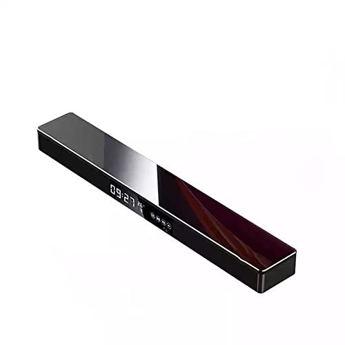 Soundbar TV Super Power da 80 W, Echo Wall Stereo Surround con Telecomando, Display Orologio a LED, Funzione NFC, Disco Bluetooth/U/Audio AUX, con woofer Integrato, per TV/Telefoni/Ho