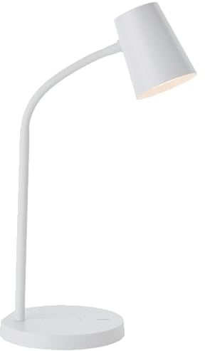 Lightbox dimmbare LED Tischlampe mit Induktionsladeschale - Basic