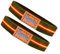 Only faith Pulsera Bandera España Pulsera de Cuero piel genuino Hombre Acero inoxidable Ajustable Bandera Paracord Amarillo y rojo negro Regalo para Hombre (Elástica 2 España Verde)