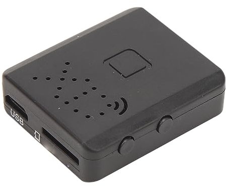 KIMISS Mini Telecamera Wireless, Piccola Fotocamera Ultra Sottile, Videocamera Grandangolare per Visione Notturna HD 1080P, Supporto APP WiFi Trasmissione in Tempo Reale per Casa e