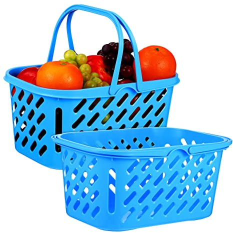 Garneck 2 Pièces Mini panier en plastique louche japonaise récipient à œufs trousse enfant paniers de rangement paniers à linge panier d'épicerie pour enfants épiceries Positionner