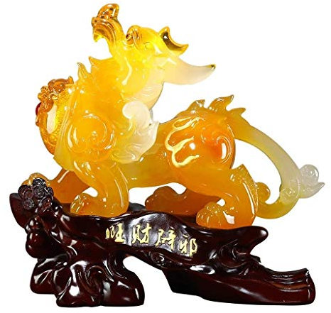 Ornamente Reichtum Wohlstand Pi Xiu/Pi Yao Statue Dekoration, ziehen Reichtum und Glück an, Dekor Segensgeschenk