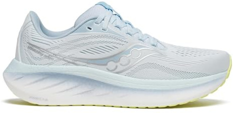 Saucony Ride 18 Damen-Sneaker, Ice Melt/Dream, 42 EU