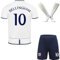 Hawkara Limitierte England #10 Bellingham Heim Fußball Kinder Trikot Auflage Shorts Socken Set Jugendgrößen (Weiß,28)