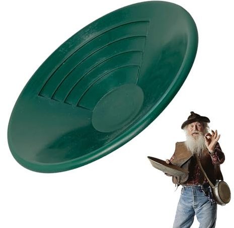 Pulizia Trappola per Oro Shifter Gold - Pentola per Oro Gold Shifter, Vaschetta per Oro con Setaccio, Trappola per Lavaggio Oro con Vaschetta per Setaccio, Strumento Manuale per Panning per Oro da 26