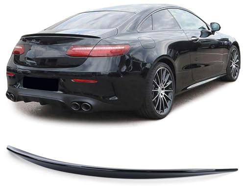 yinjieEUR Auto Heckspoiler für Mercedes E Klasse C238 Coupe 2016-: ABS Heckflügel, Schwarz, ABS-Kunststoff, Auto Zubehör Tuning