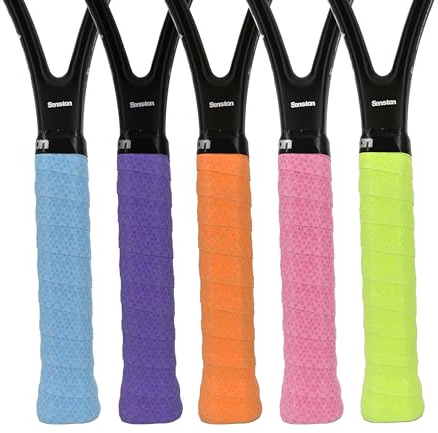 Senston 5 x Schläger-Griffbänder für Tennis/Badminton/Squash