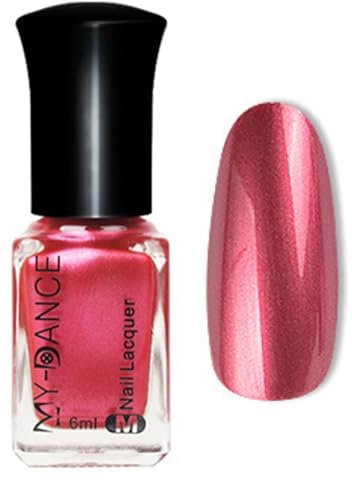 Metallic Nail Polish - Red Metal Nail Varnish - Magic Mirror Effect Chrome Nail Varnish - Quick Dry Long Lasting No UV Needed Breathable Water-based formula Mirror Nail Polish for Women DIY Manicure